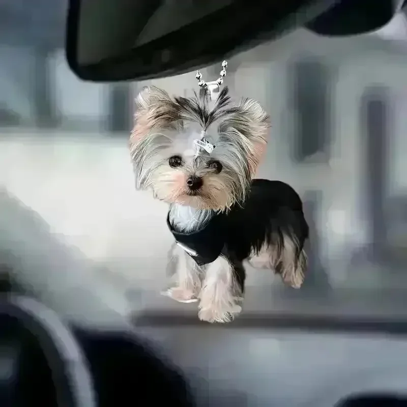 Terrier Pup 3D Keychain - Image 2