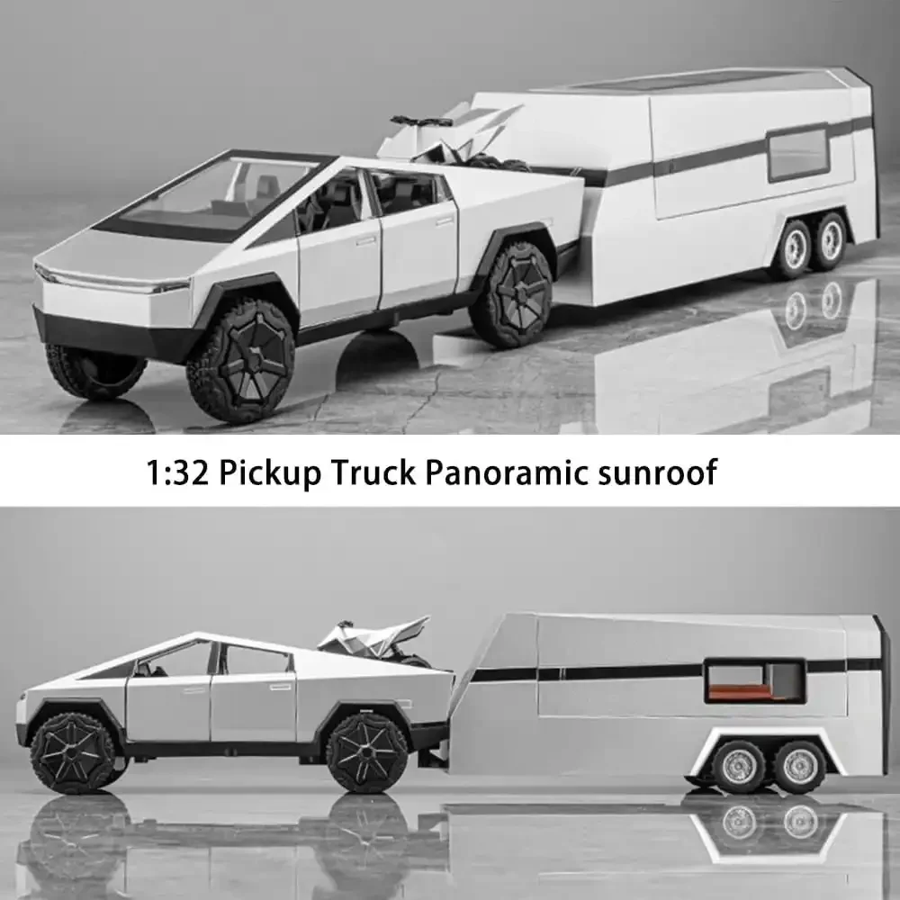 Tesla 1:32 Diecast 3-in-1 Pickup Truck - Image 11