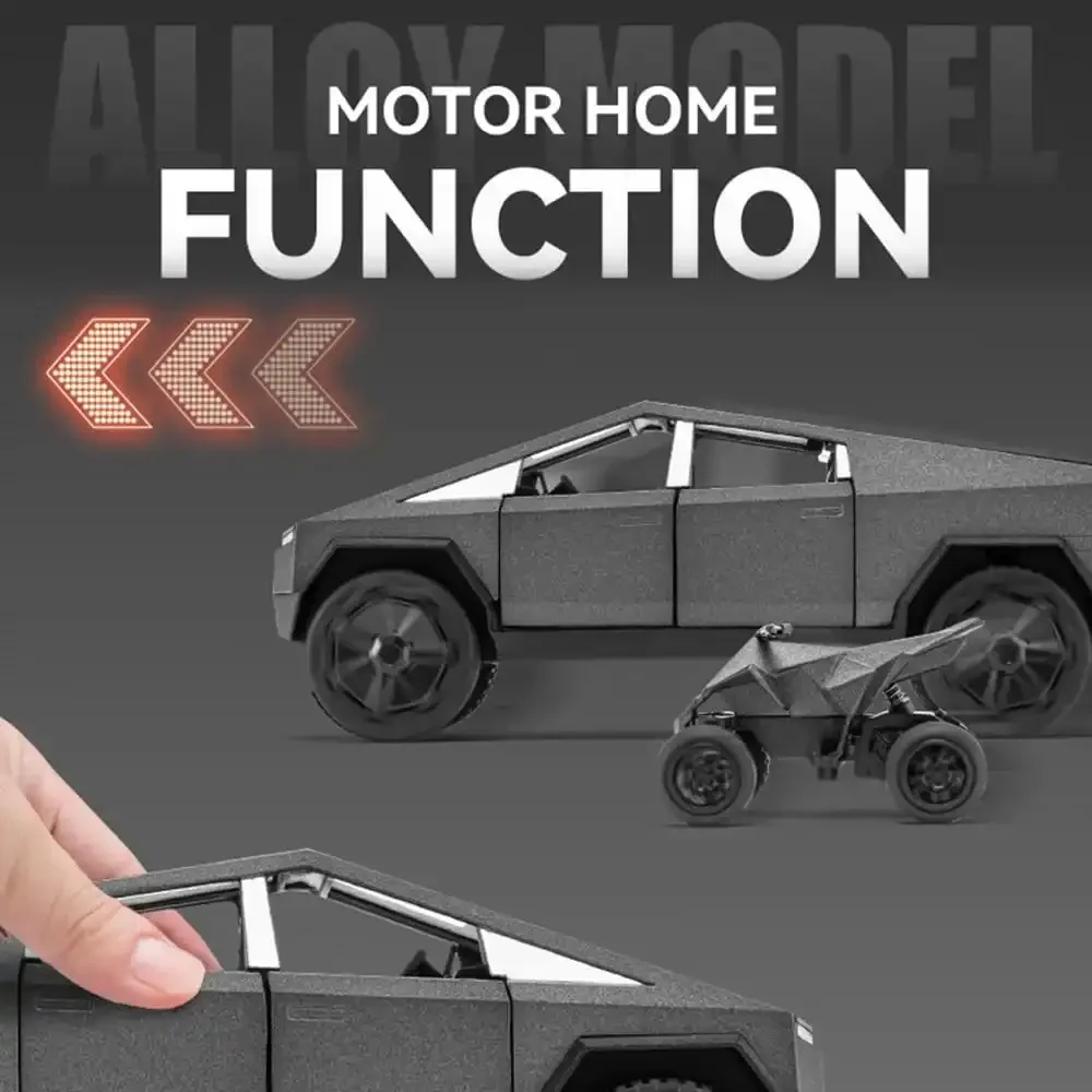 Tesla 1:32 Diecast 3-in-1 Pickup Truck - Image 15