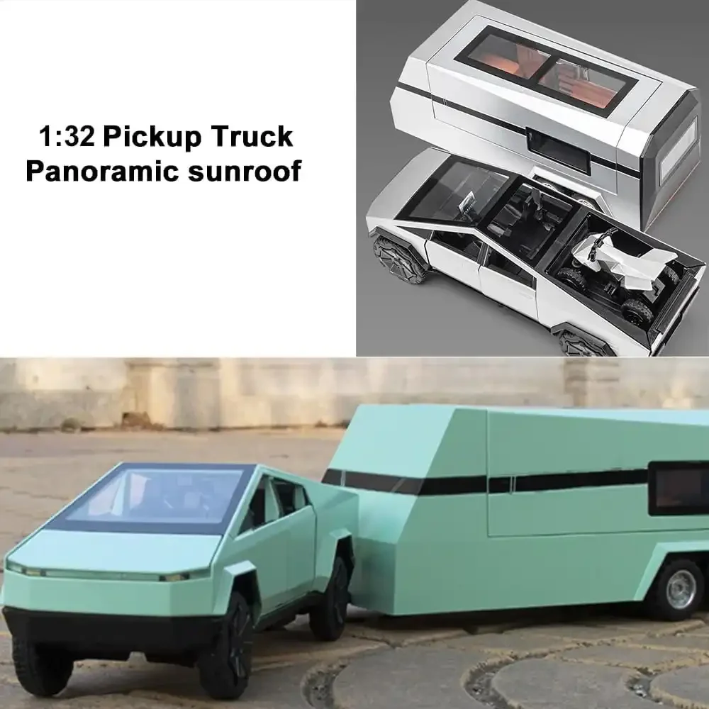 Tesla 1:32 Diecast 3-in-1 Pickup Truck - Image 16
