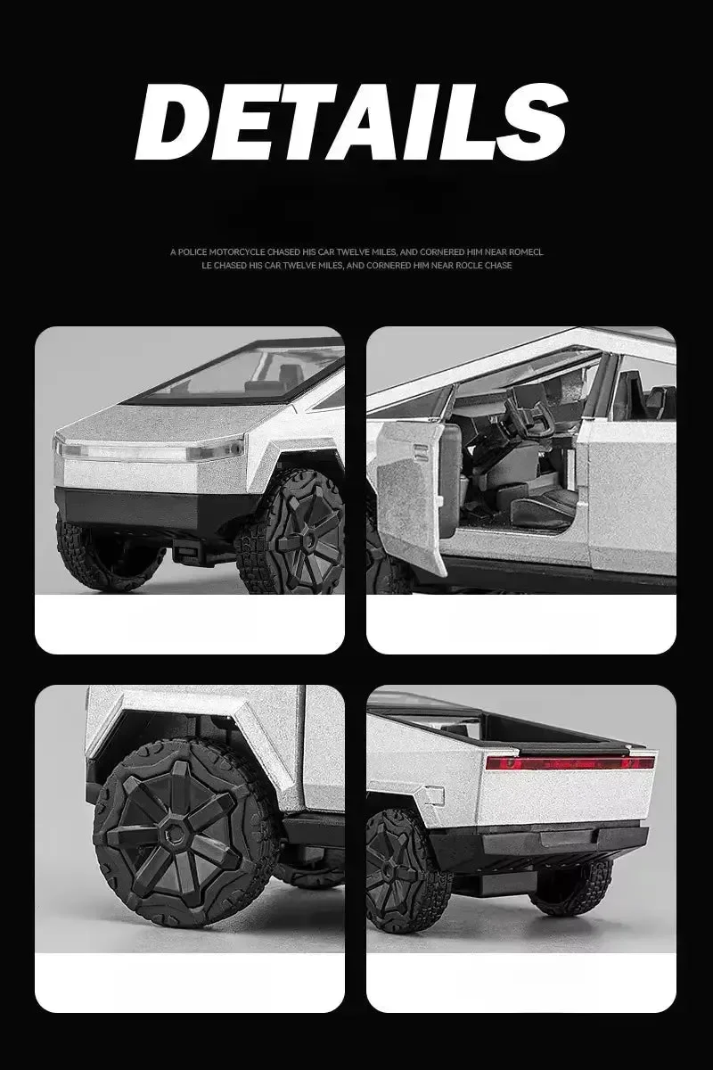 Tesla Cybertruck Diecast 1:36 Scale Model - Image 3