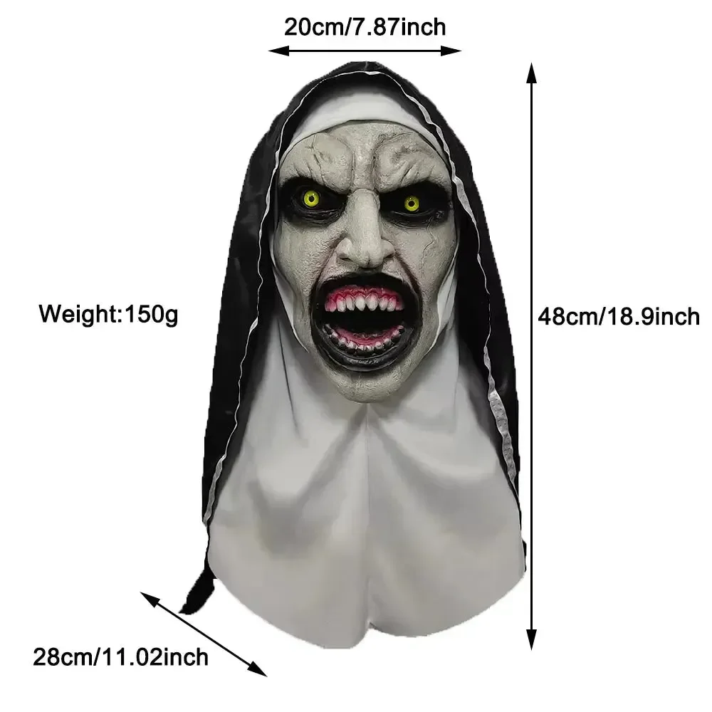 The Conjuring Nun Valak Latex Mask - Image 14
