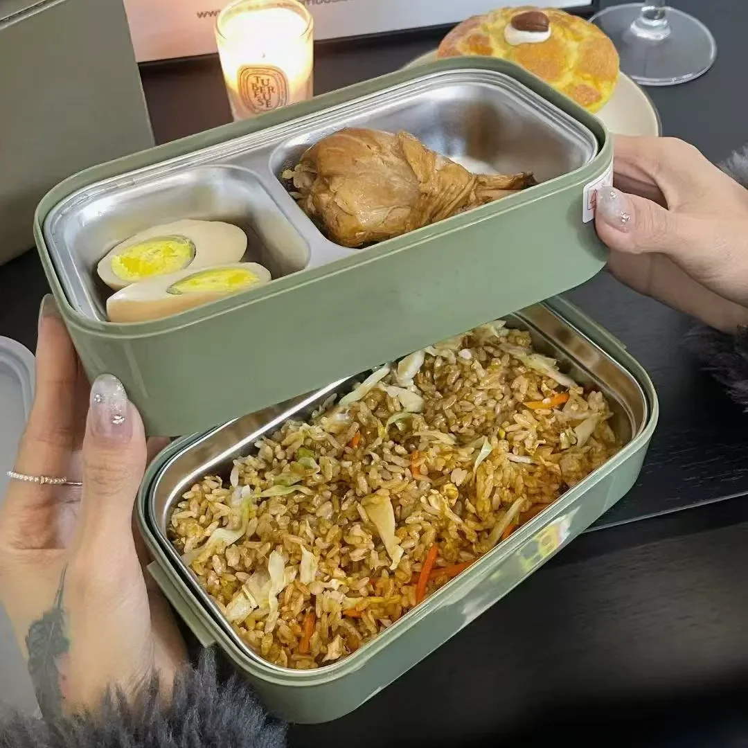 THERMOS Green Commander Lunch Box - Image 3