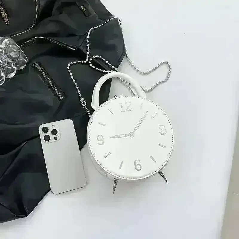 Timeless Round Clock Handbag - Image 5
