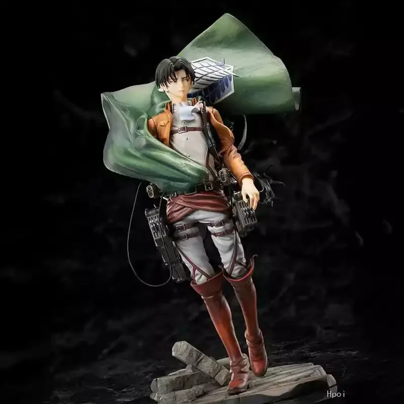 Titan Hunter Levi and Eren Figurines (26 cm) - Image 2