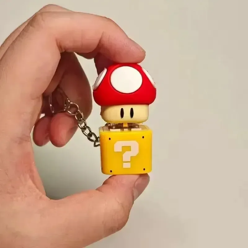Toad Question Block Fidget Keychain - Image 6