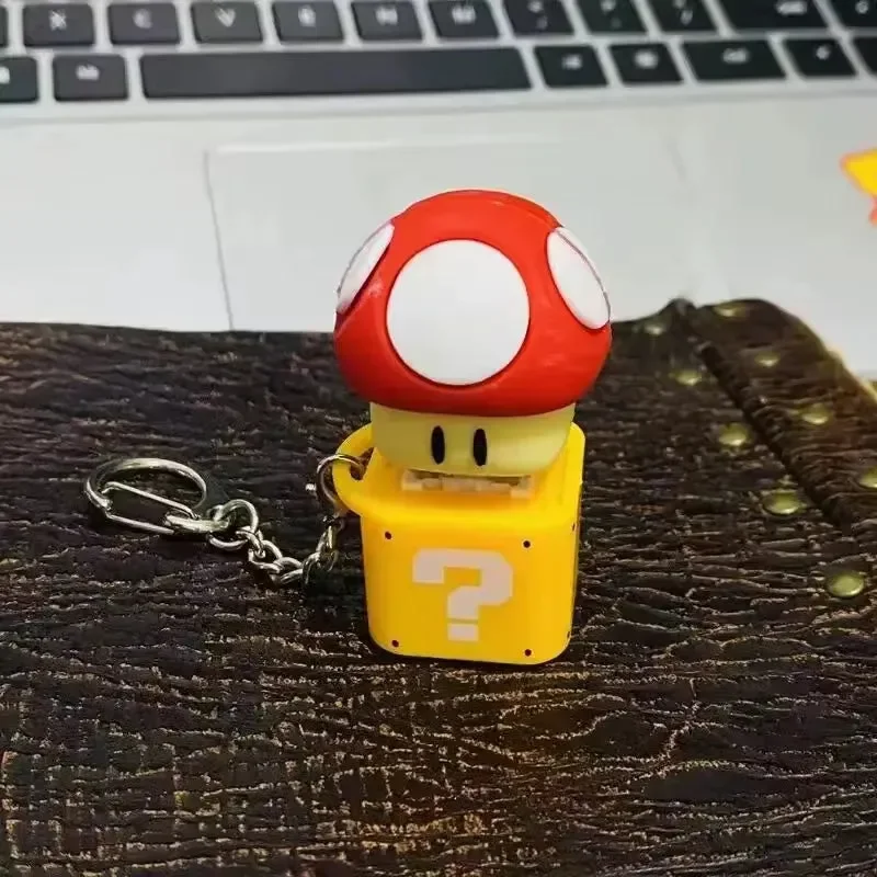 Toad Question Block Fidget Keychain - Image 8