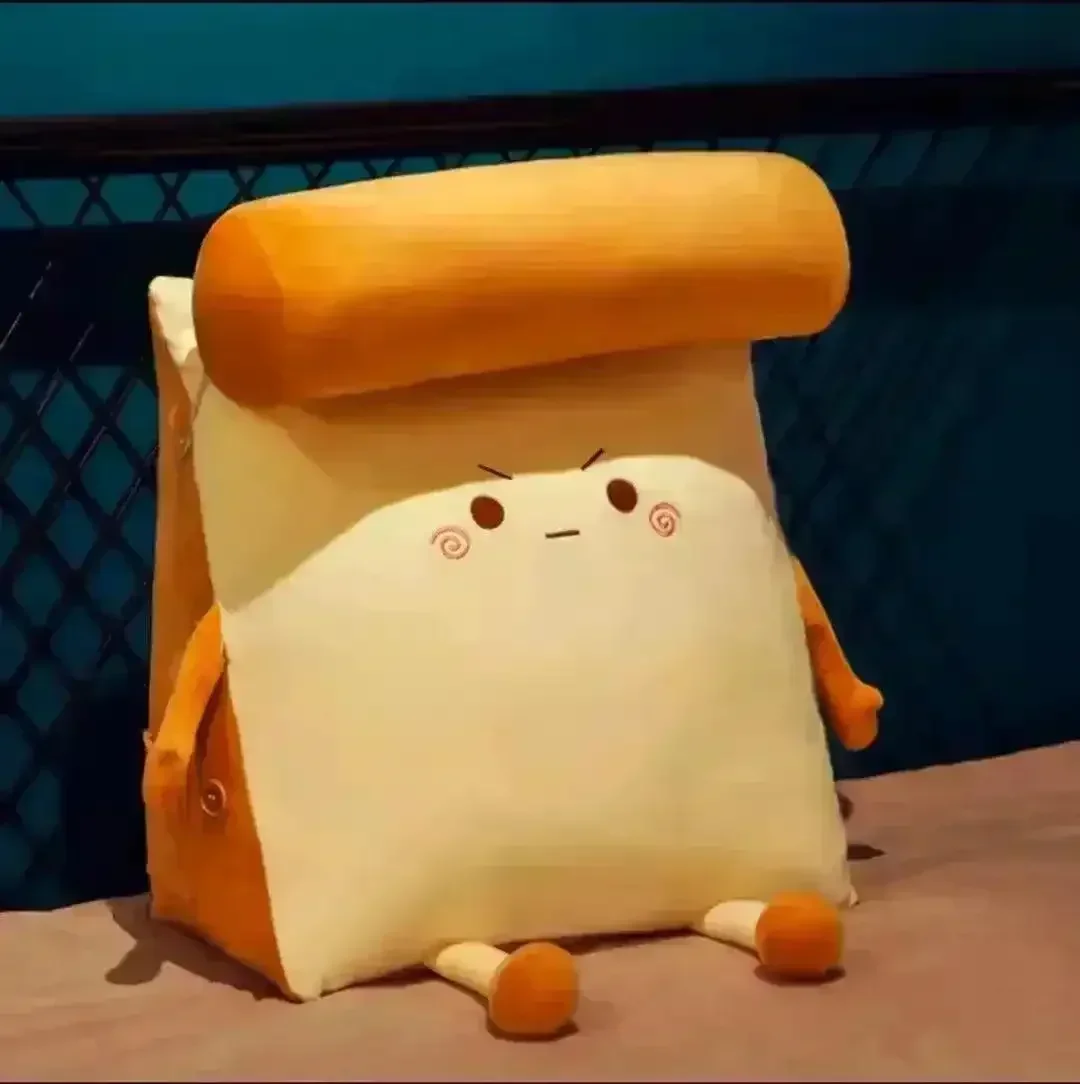 Toast Plush Pillow and Blanket - Image 13