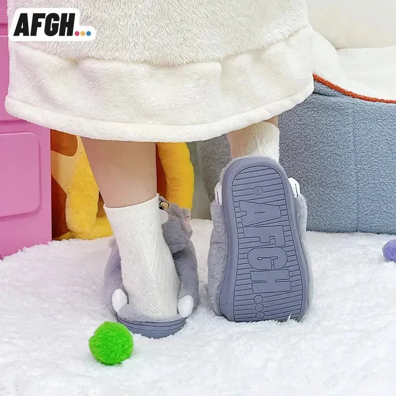 Tom Cat Burglar Plush Slippers - Image 3