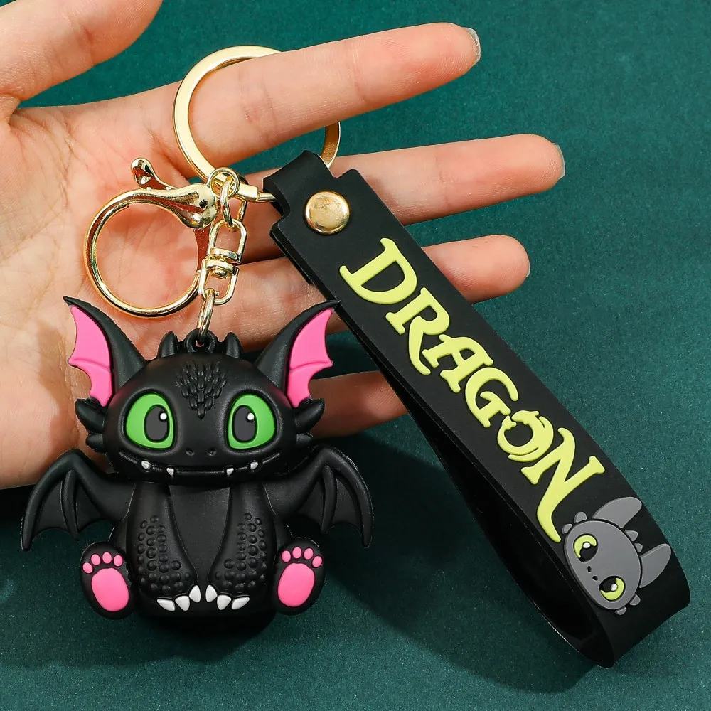 Toothless & Light Fury Elite Dragon Keychains - Image 20