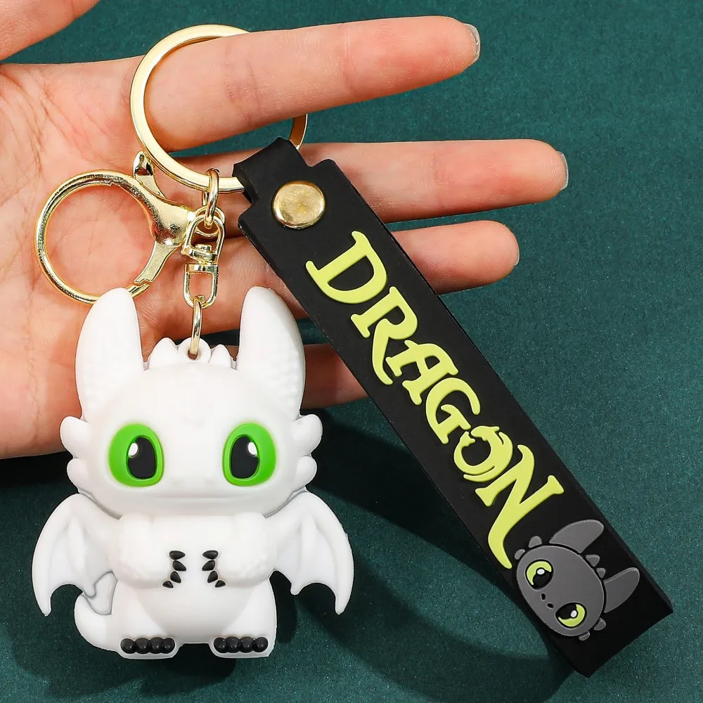 Toothless & Light Fury Elite Dragon Keychains - Image 21
