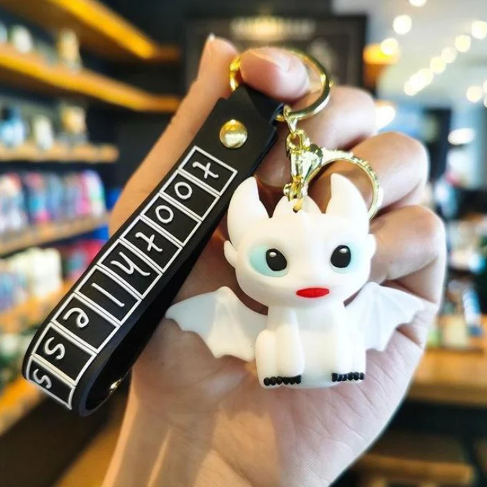Toothless & Light Fury Elite Dragon Keychains - Image 25
