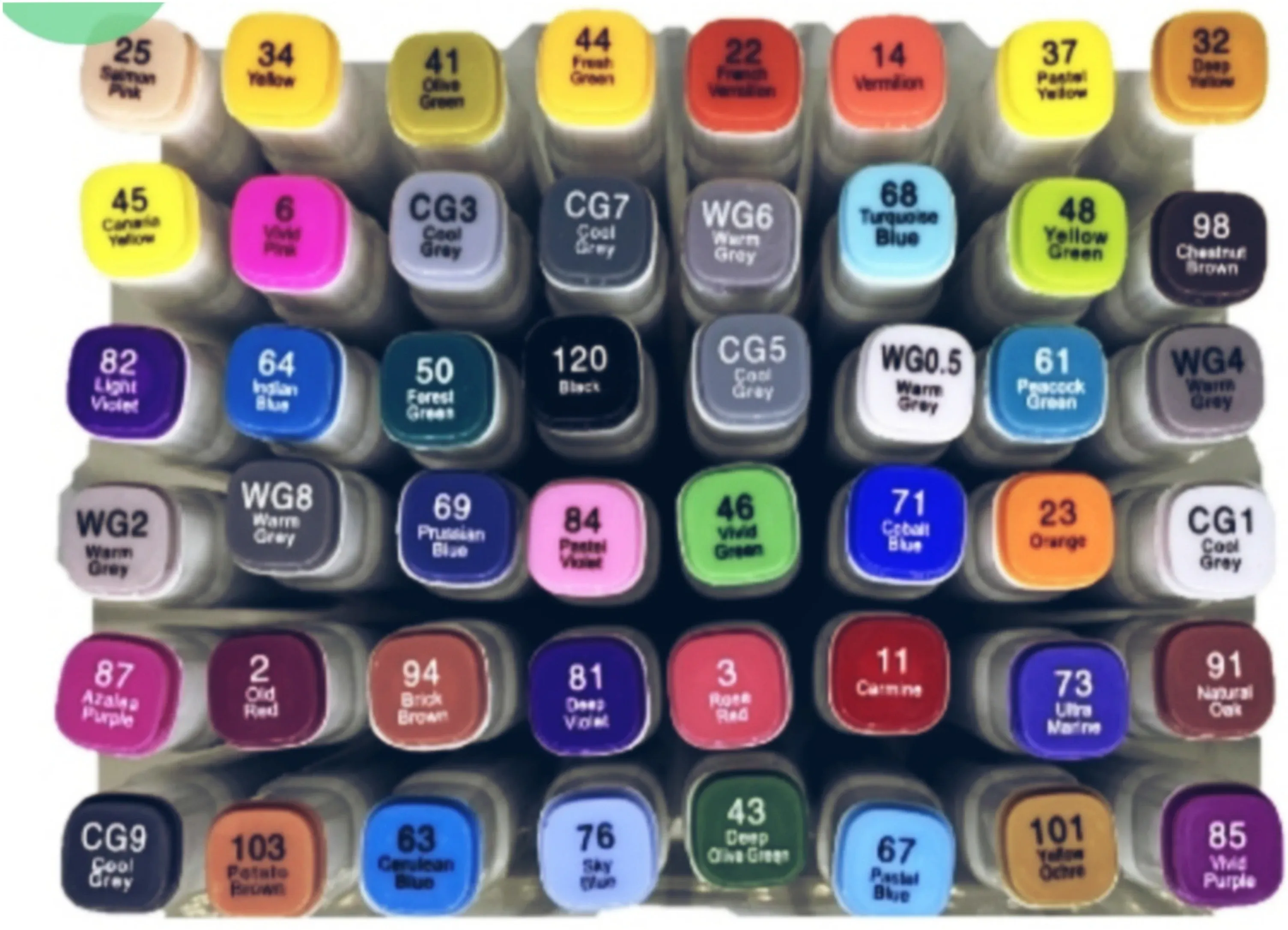 Touchcool QJ-777-1 Soft Head Sketch Markers - Image 2