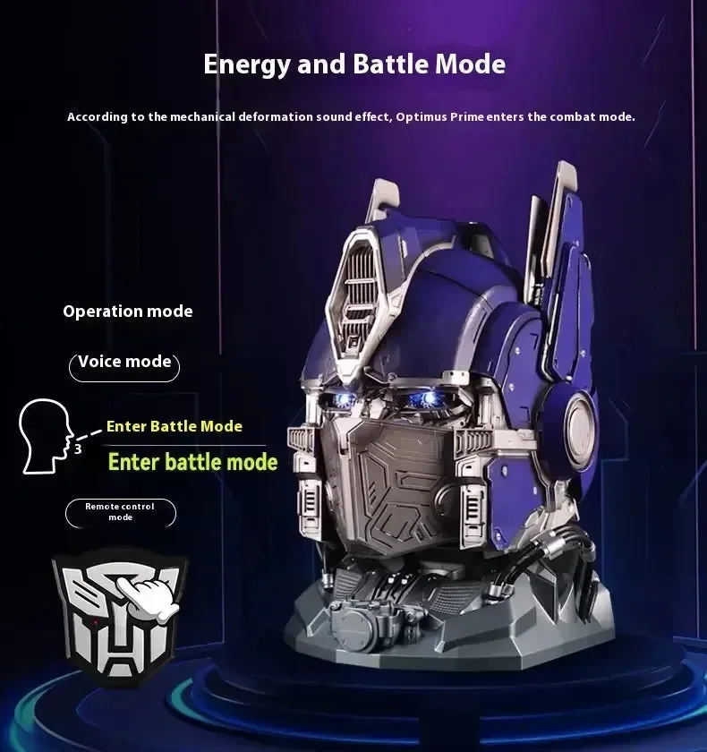 Transformers Optimus Prime Voice Controlled Helmet - Image 4