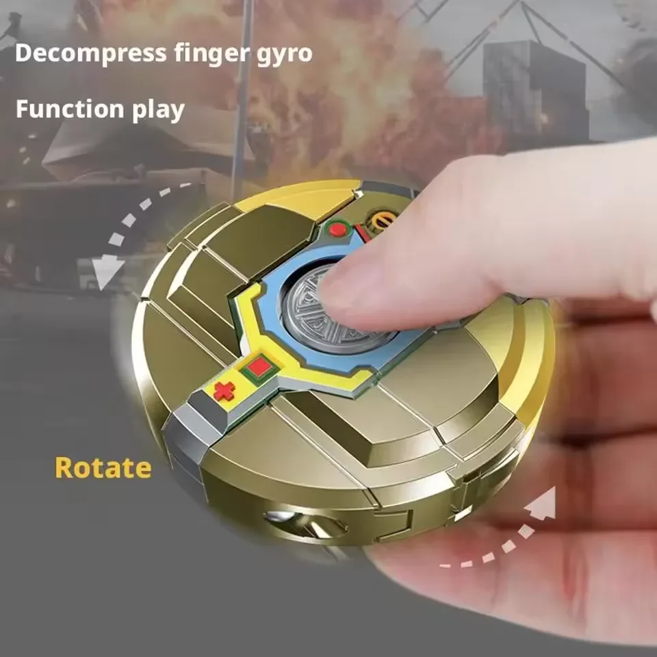 Transforming Gyro Robot Fidget Spinner - Image 3