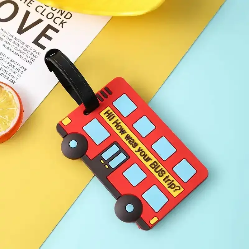 Trendy Travel Themed Luggage Tags - Image 10