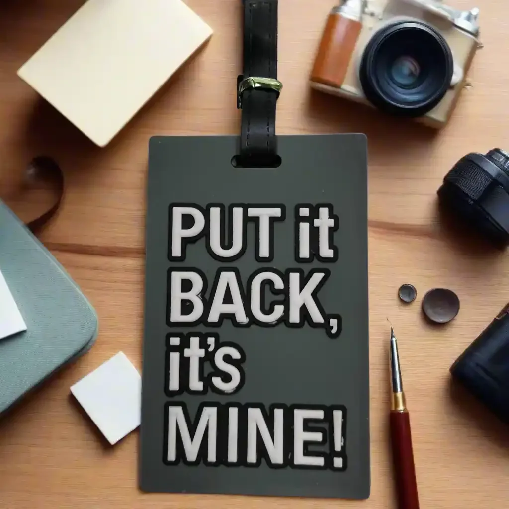 Trendy Travel Themed Luggage Tags - Image 11