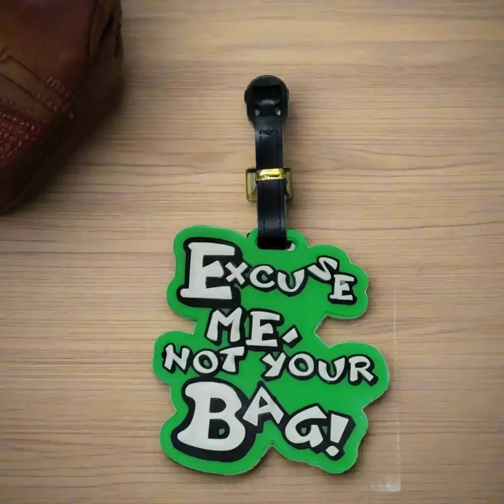 Trendy Travel Themed Luggage Tags - Image 13
