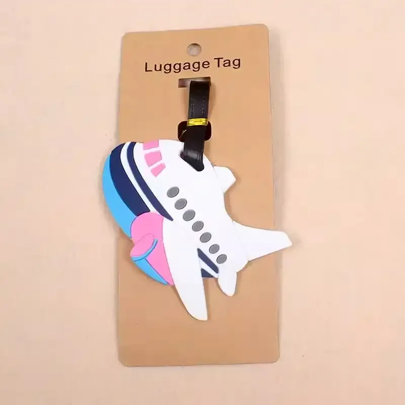 Trendy Travel Themed Luggage Tags - Image 18