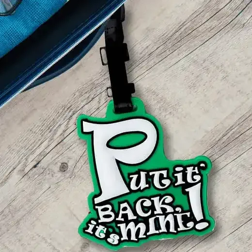 Trendy Travel Themed Luggage Tags - Image 5