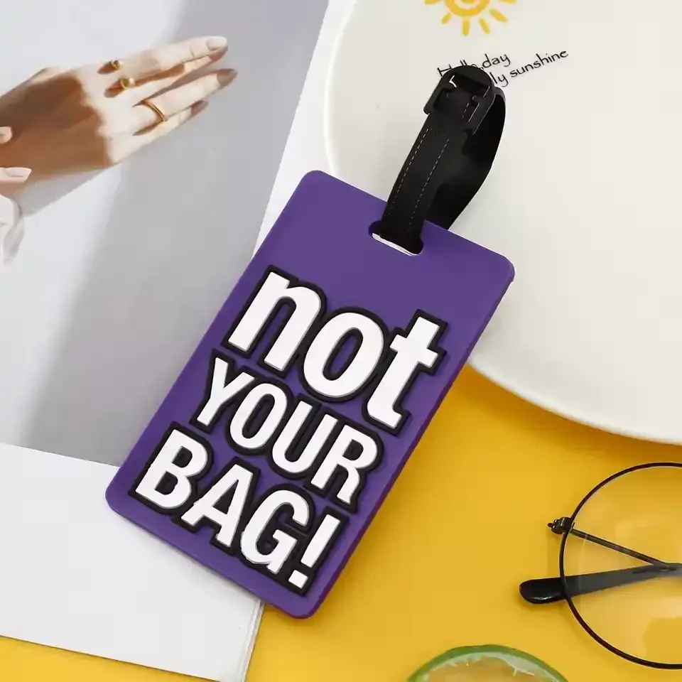 Trendy Travel Themed Luggage Tags - Image 6