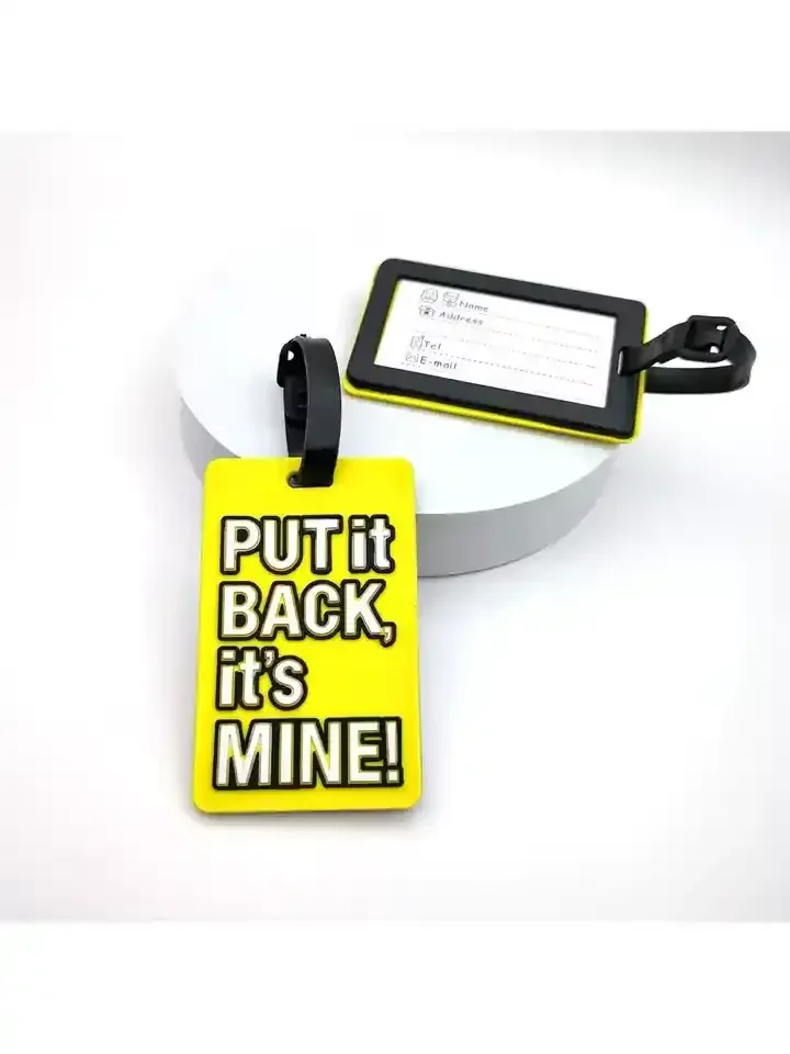 Trendy Travel Themed Luggage Tags - Image 9