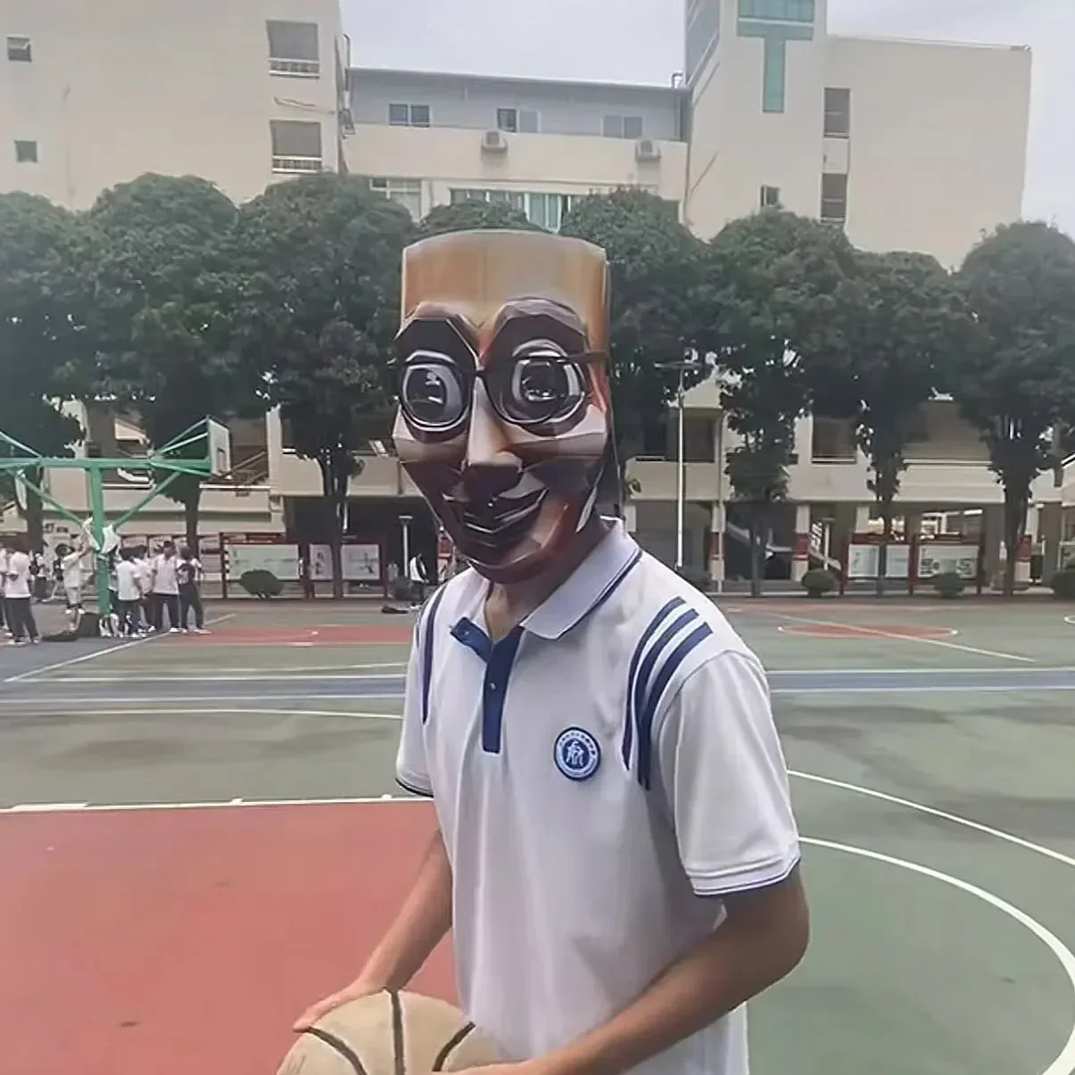 Tungsahoor Wooden Man Paper Mask - Image 5