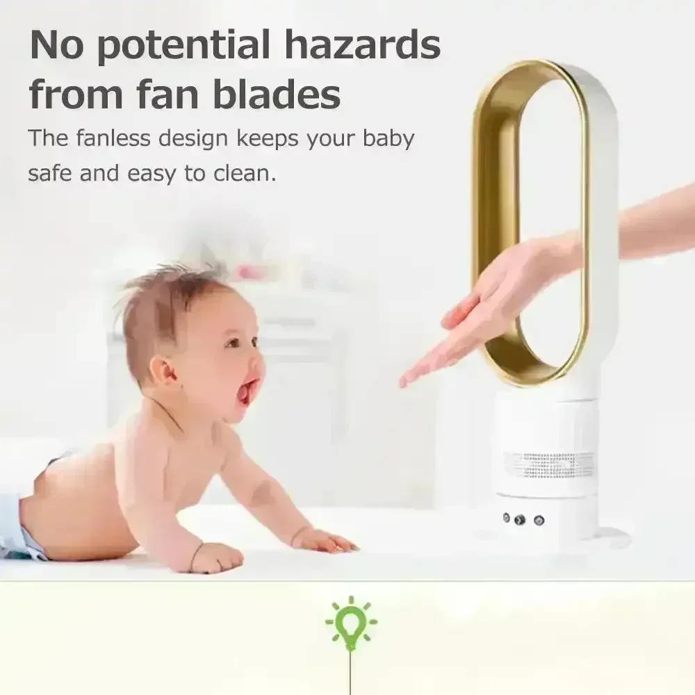 Turbo Cooling Air 40W Bladeless Tower Fan - Image 6