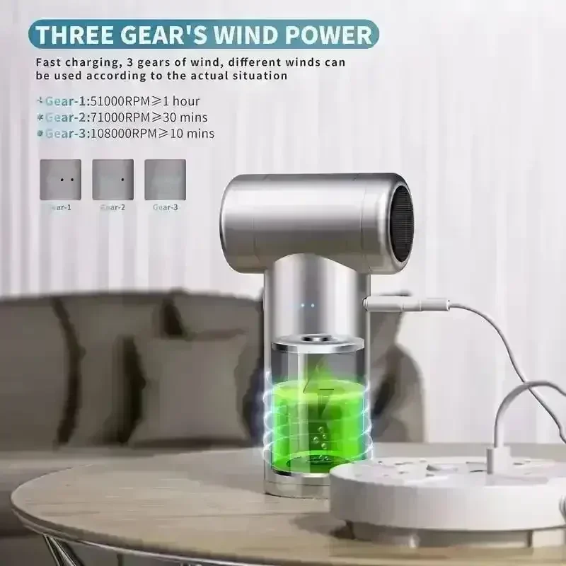 Turbo Speed Mini Portable Hair Dryer - Image 5
