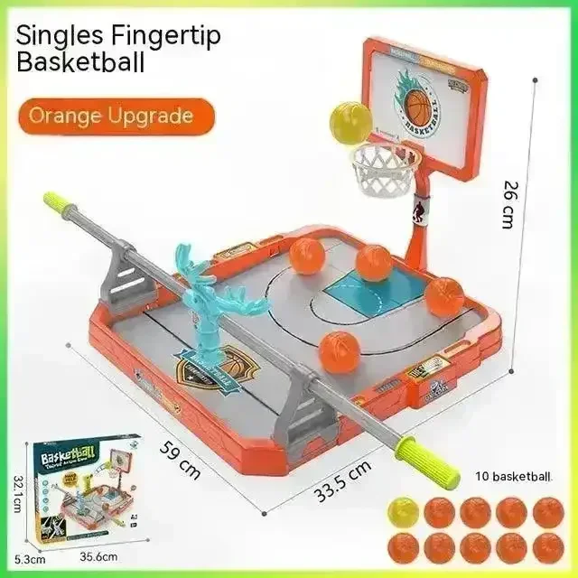 Two-Player Desktop Fooseball Style Basketball - Image 8