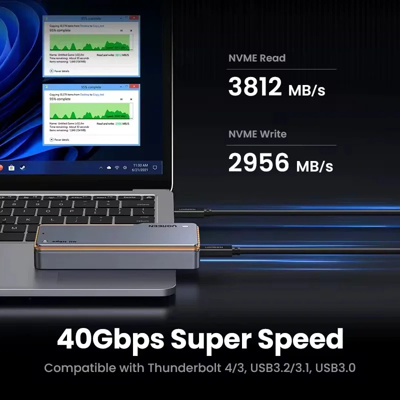 UGREEN 40Gbps NVMe SSD Case - Image 2