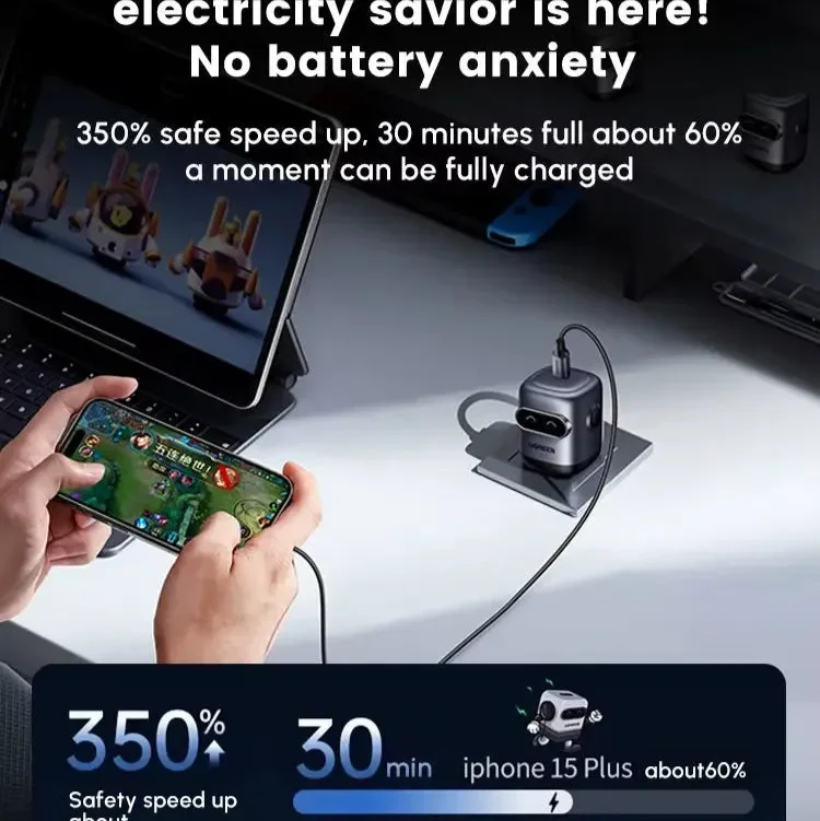 UGREEN GaN 30W/65W USB-C Fast Charger - Image 12
