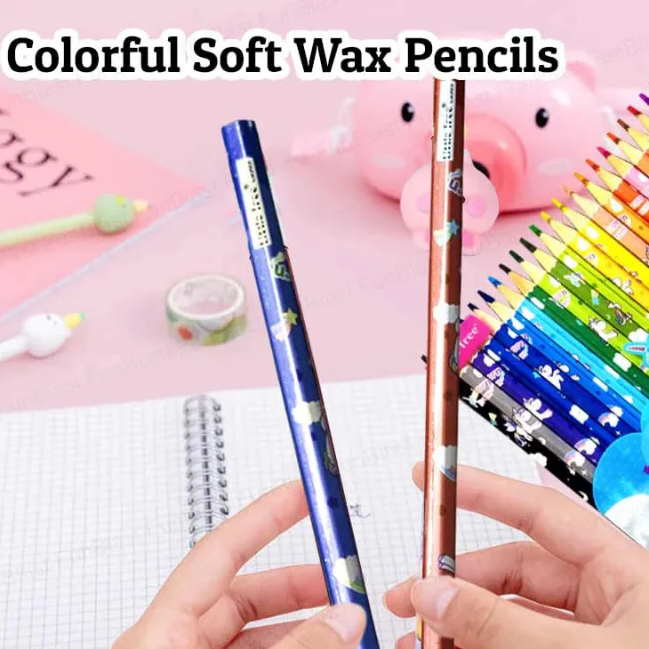 Unicorn Colour Pencil Set for Kids (24 Pcs) - Image 3