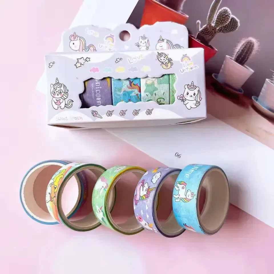 Unicorn Magic Washi Tape (Set of 5) - Image 2