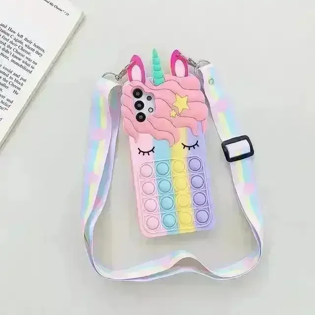 Unicorn Pop It Bubble Phone Case (For iPhone) - Image 5