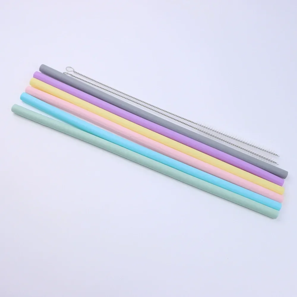 Universal Silicone Straws & Brush Set For Stanley Tumbler - Image 3