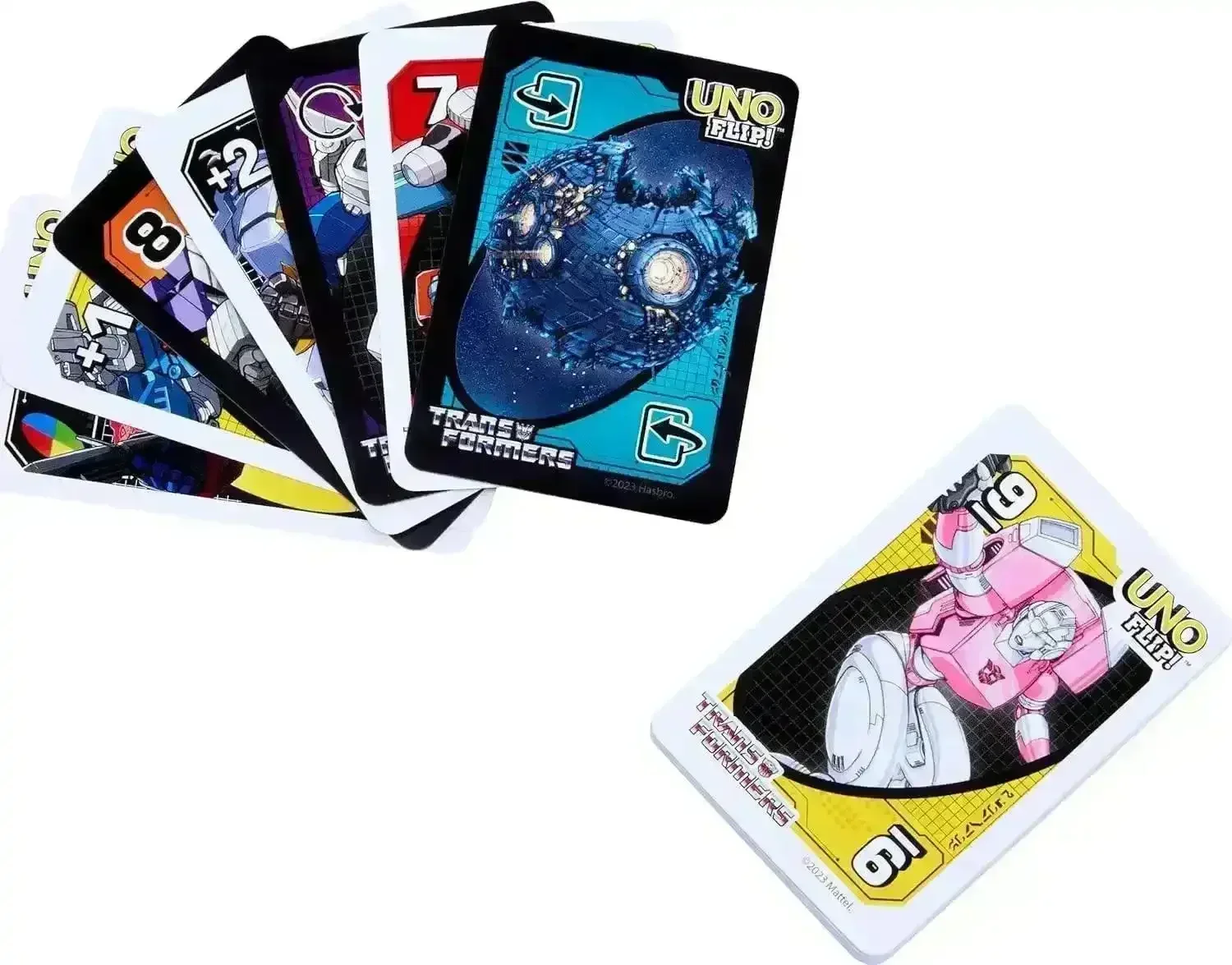 UNO Flip Transformers Edition Card Game - Image 3