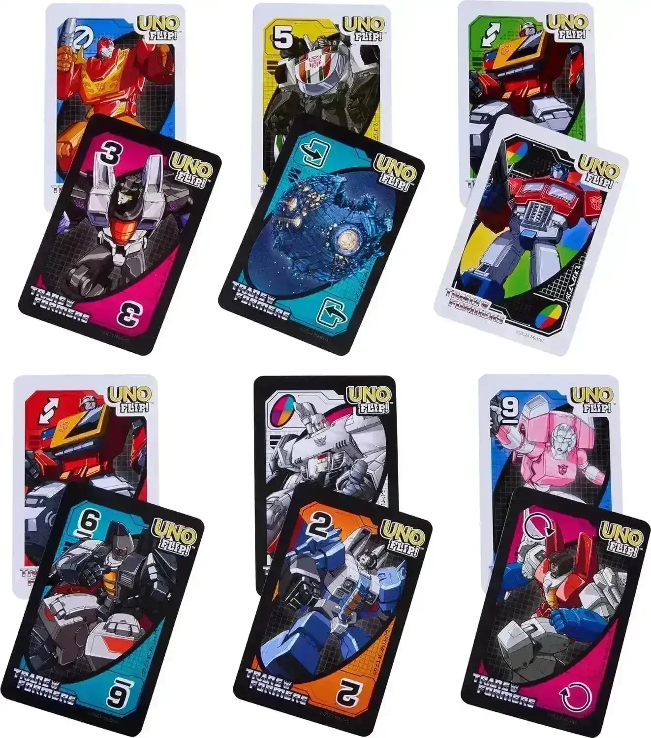 UNO Flip Transformers Edition Card Game - Image 4