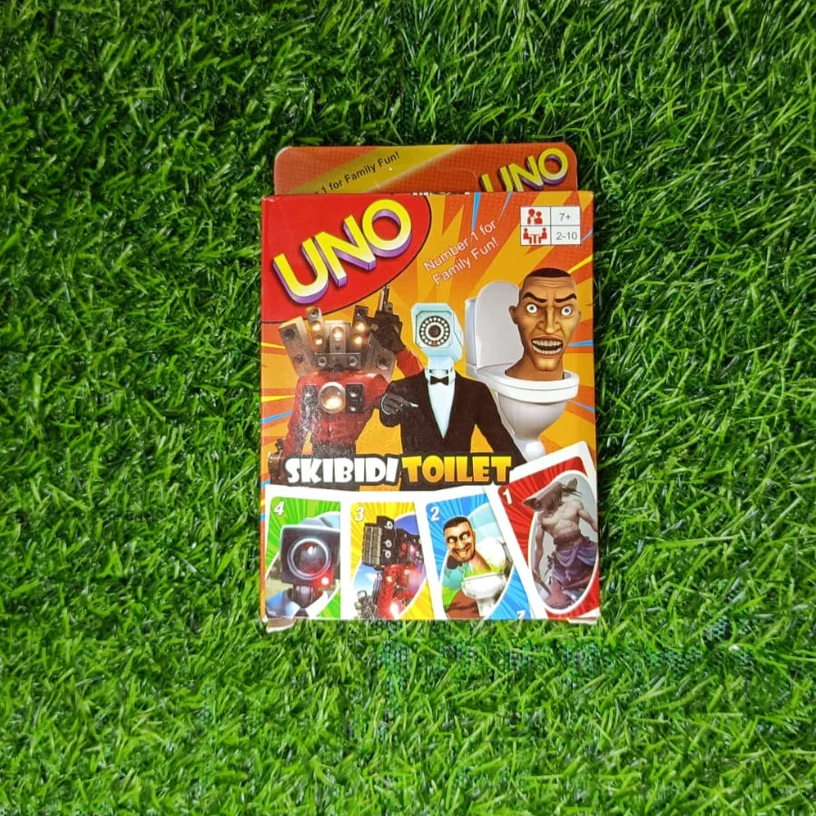 UNO Skibidi Toilet Card Game - Image 2