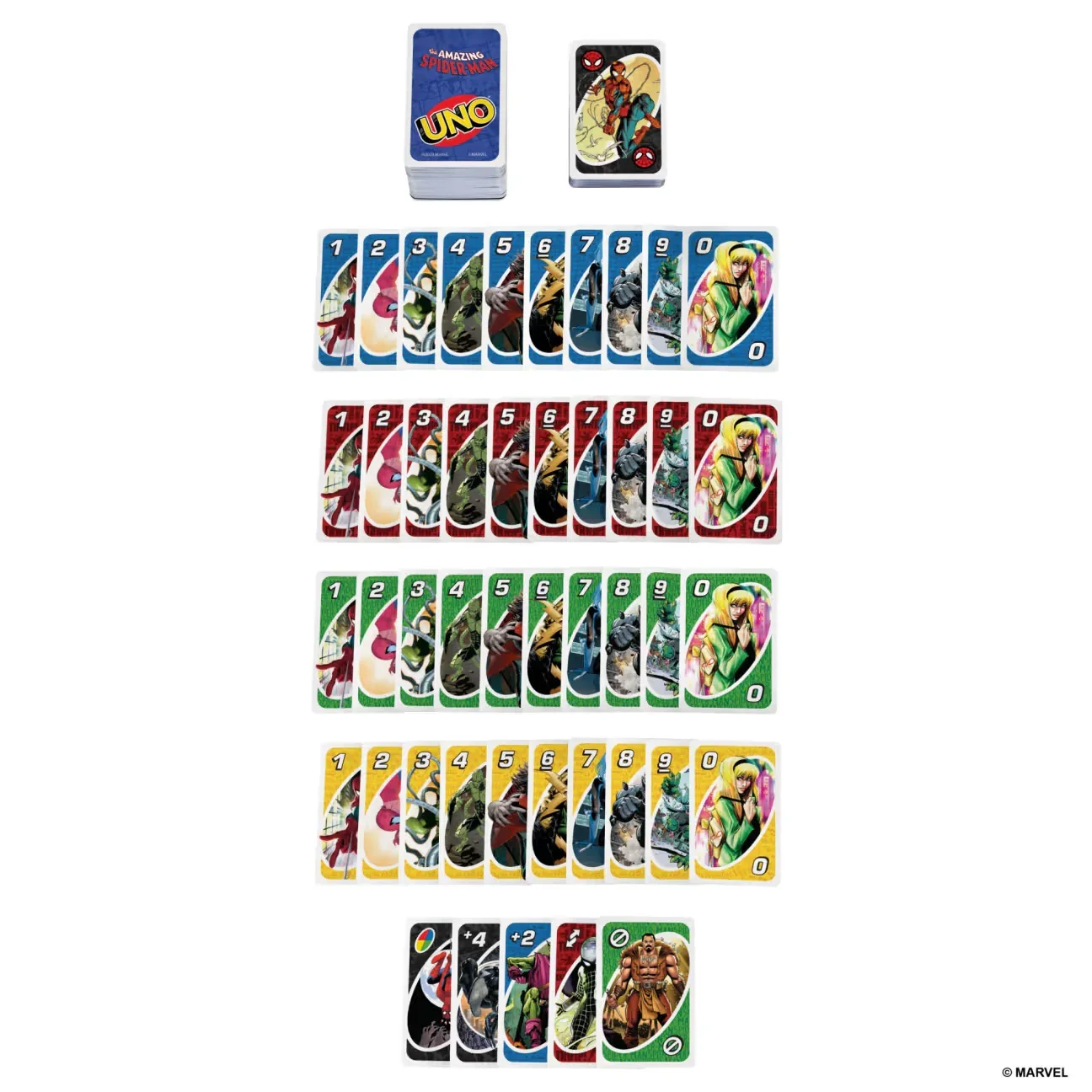 UNO The Amazing Spiderman Card Game - Image 5