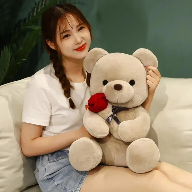 Valentine Rose Teddy Bear (30 cm) - Image 3