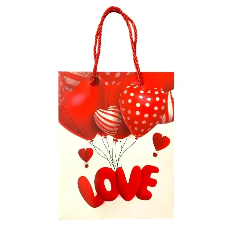 Valentine's Day Theme Gift Paper Bag - Image 6
