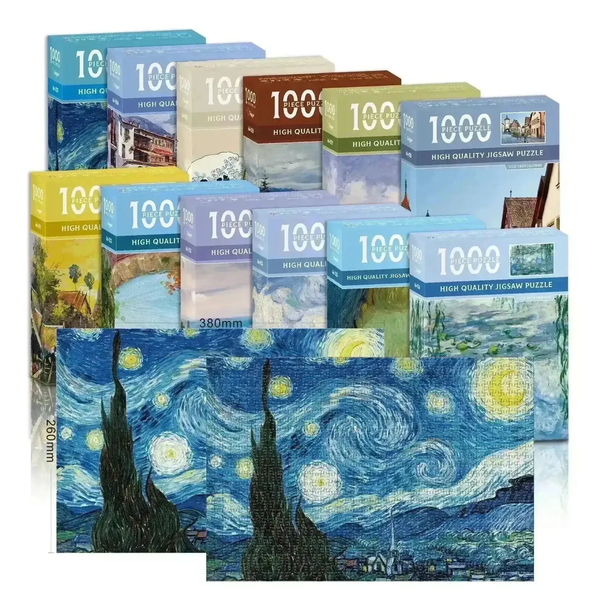 Van Gogh The Starry Night Mini Puzzle - Image 6