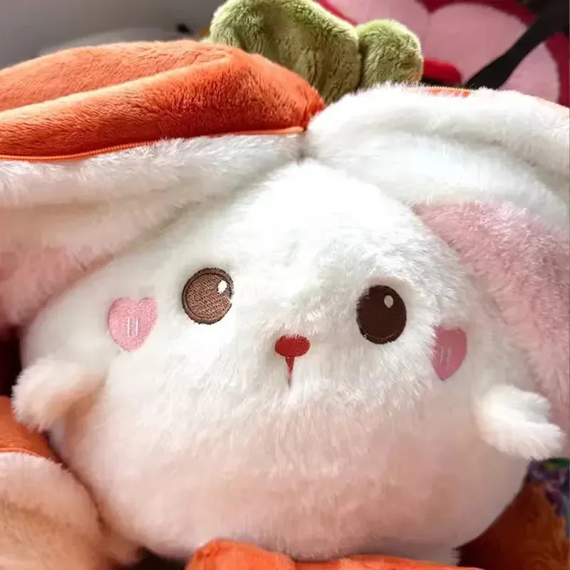 Veggie Transforming Rabbit and Pig Plush Toy - Image 6