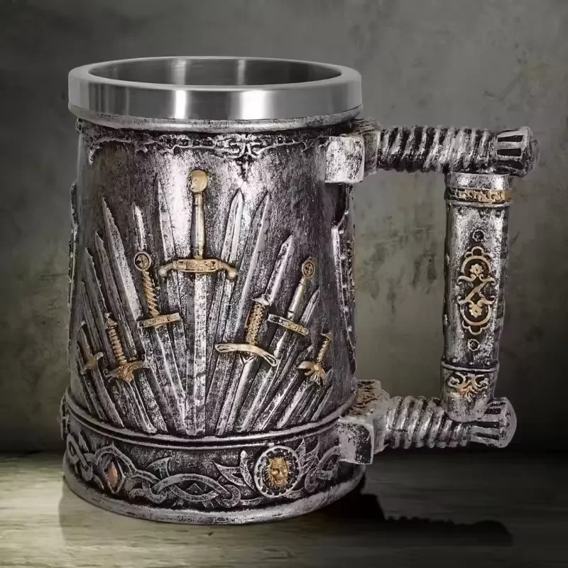 Viking Swords Throne Mug (600 ml) - Image 2