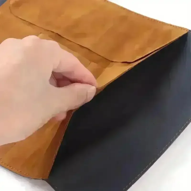 Vintage Treasure Map Leather Pencil Roll - Image 5