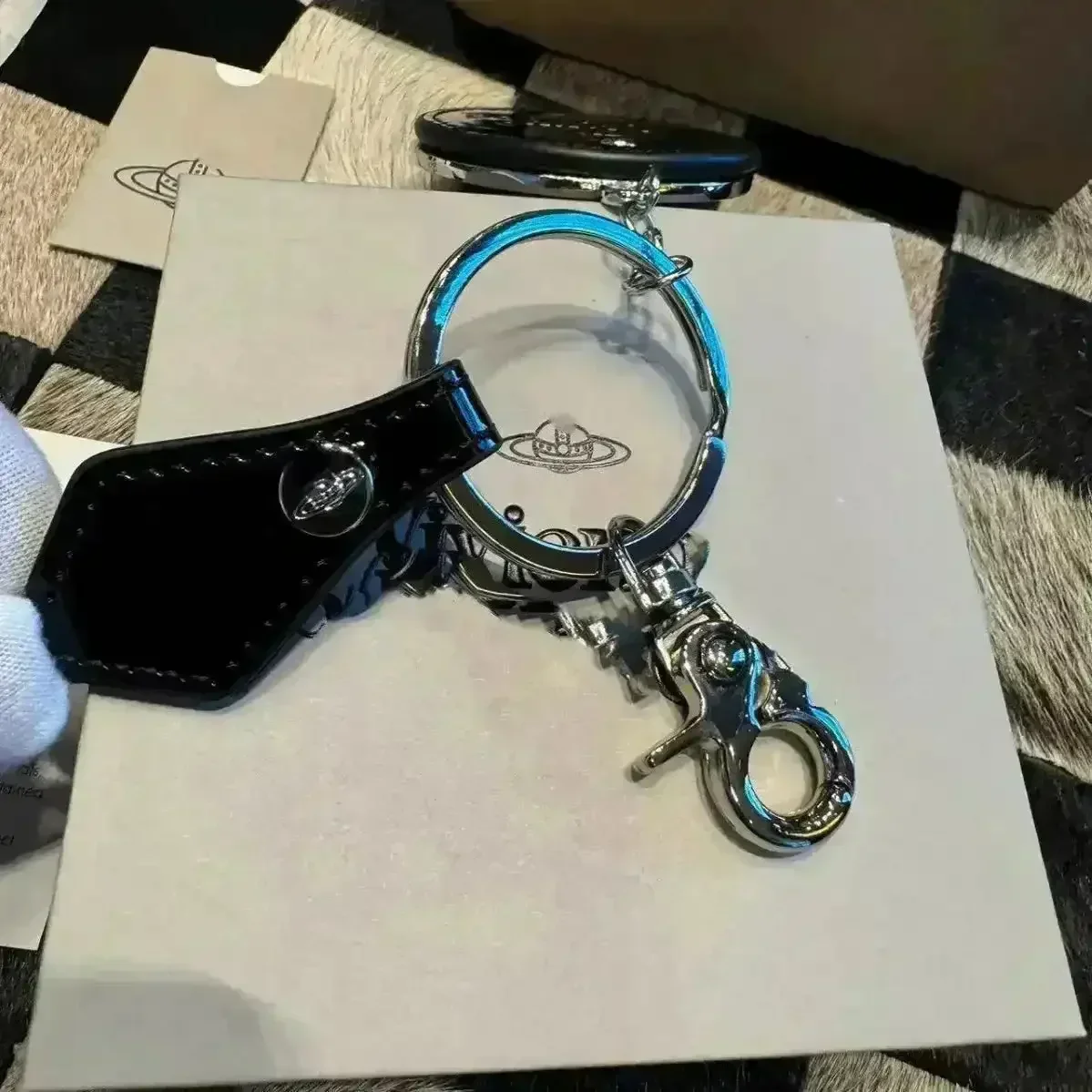 Vivienne Westwood Orb Logo Keychain - Image 11