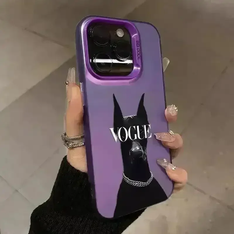 Vogue Dog Girls Phone Case (For iPhones) - Image 3