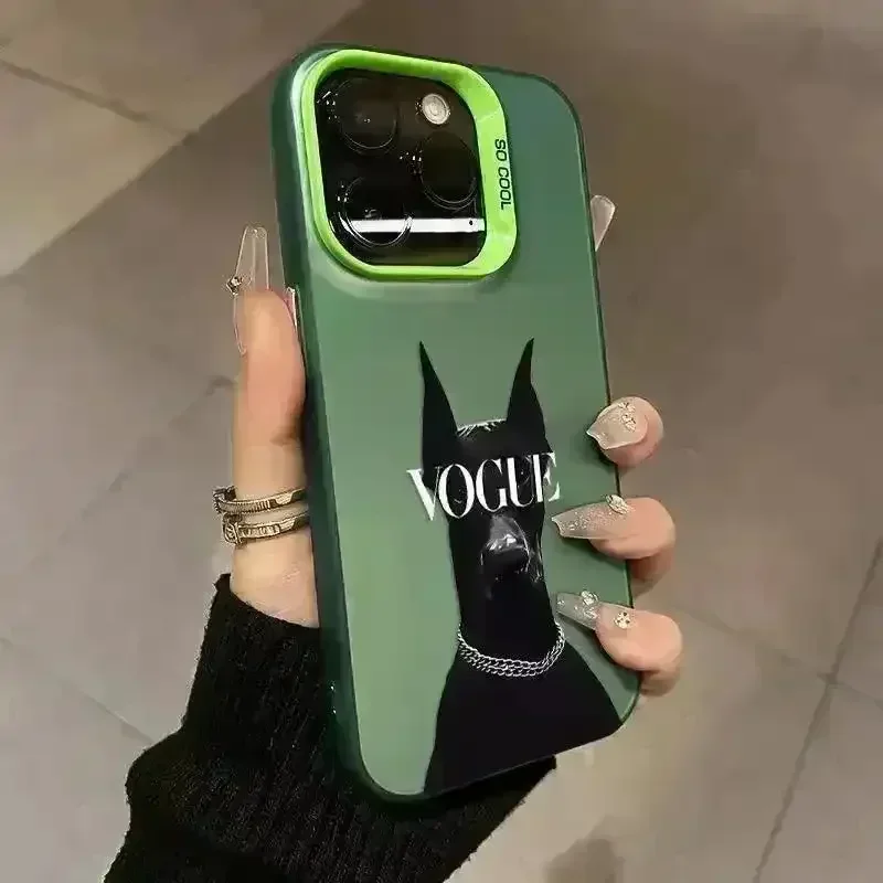 Vogue Dog Girls Phone Case (For iPhones) - Image 4