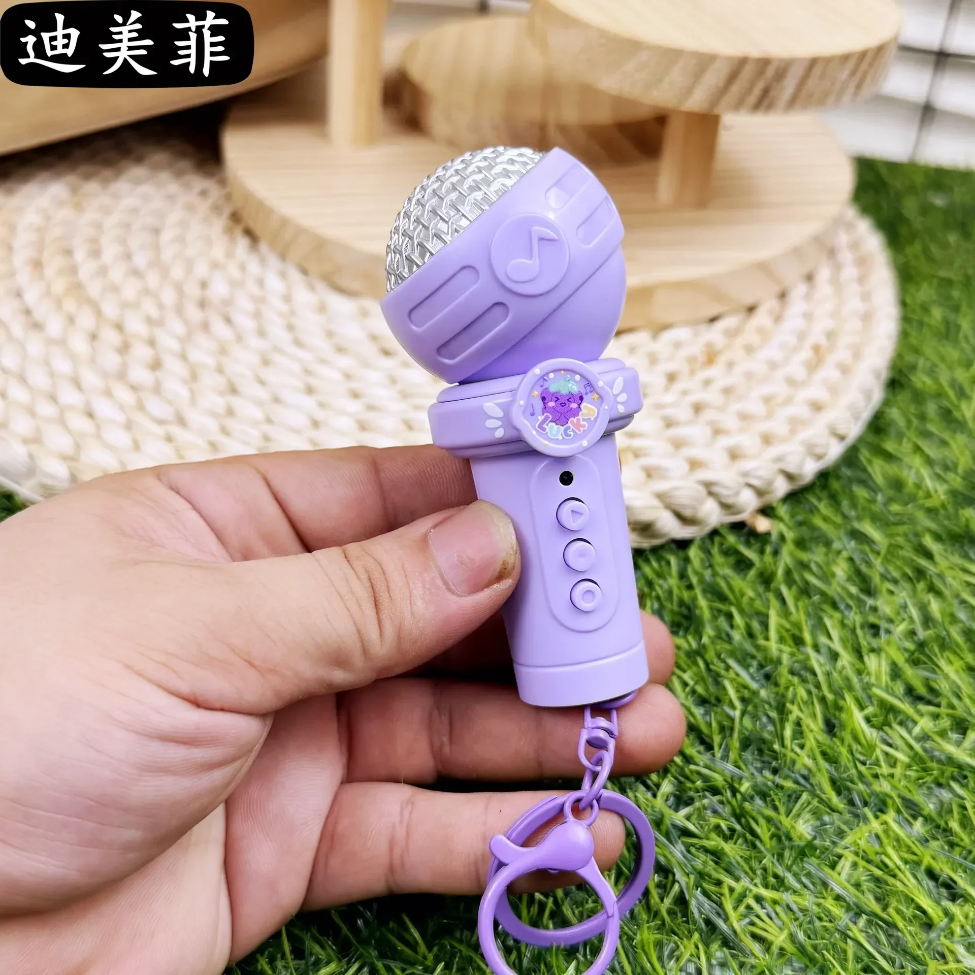 Voice Vault Mike Recorder Keychain - Image 3